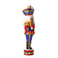 Load image into Gallery viewer, Nutcracker King ornament. Handmade Glass Christmas ornament. 2020-309

