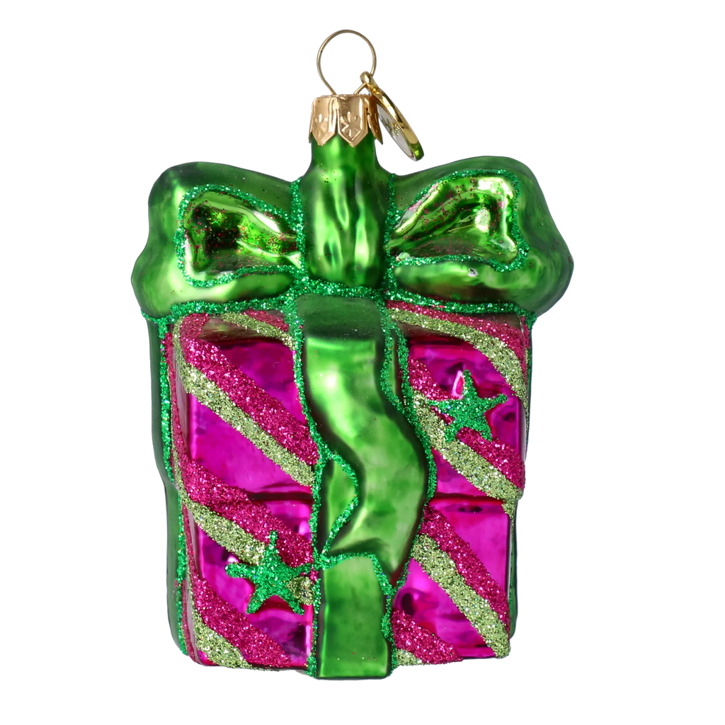 Exuberant Tribute | Hand-Painted Glass Ornament | Blubom 2020-312