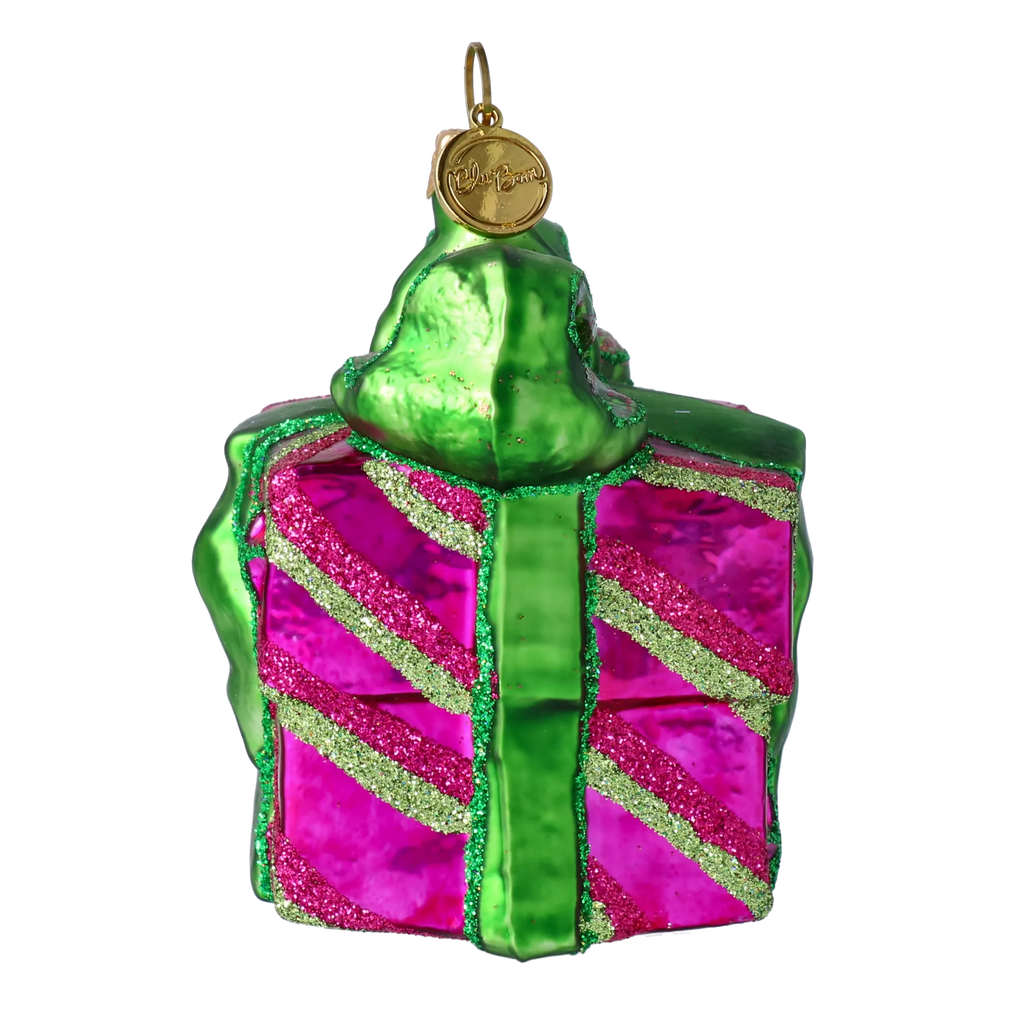Exuberant Tribute | Hand-Painted Glass Ornament | Blubom 2020-312