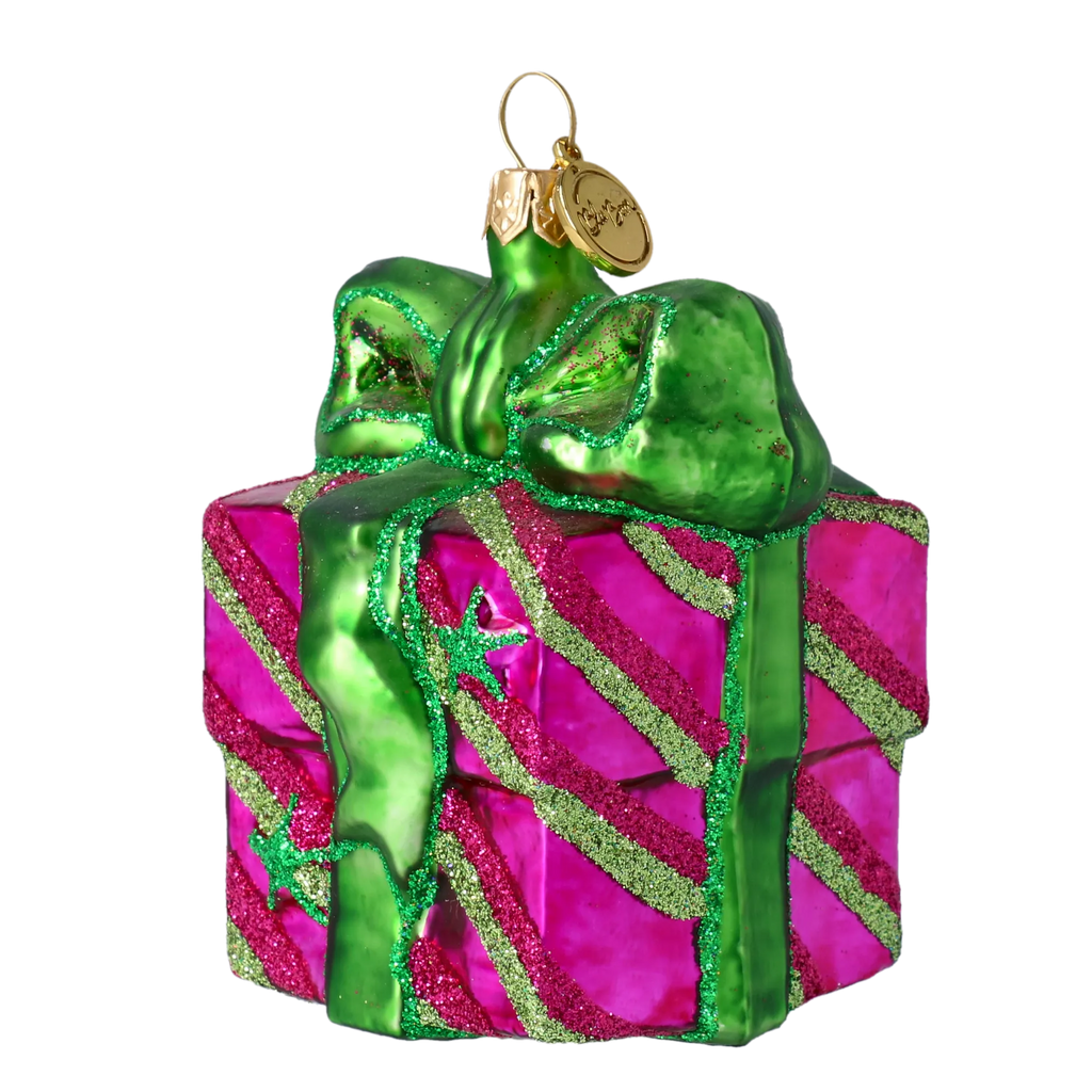 Exuberant Tribute | Hand-Painted Glass Ornament | Blubom 2020-312
