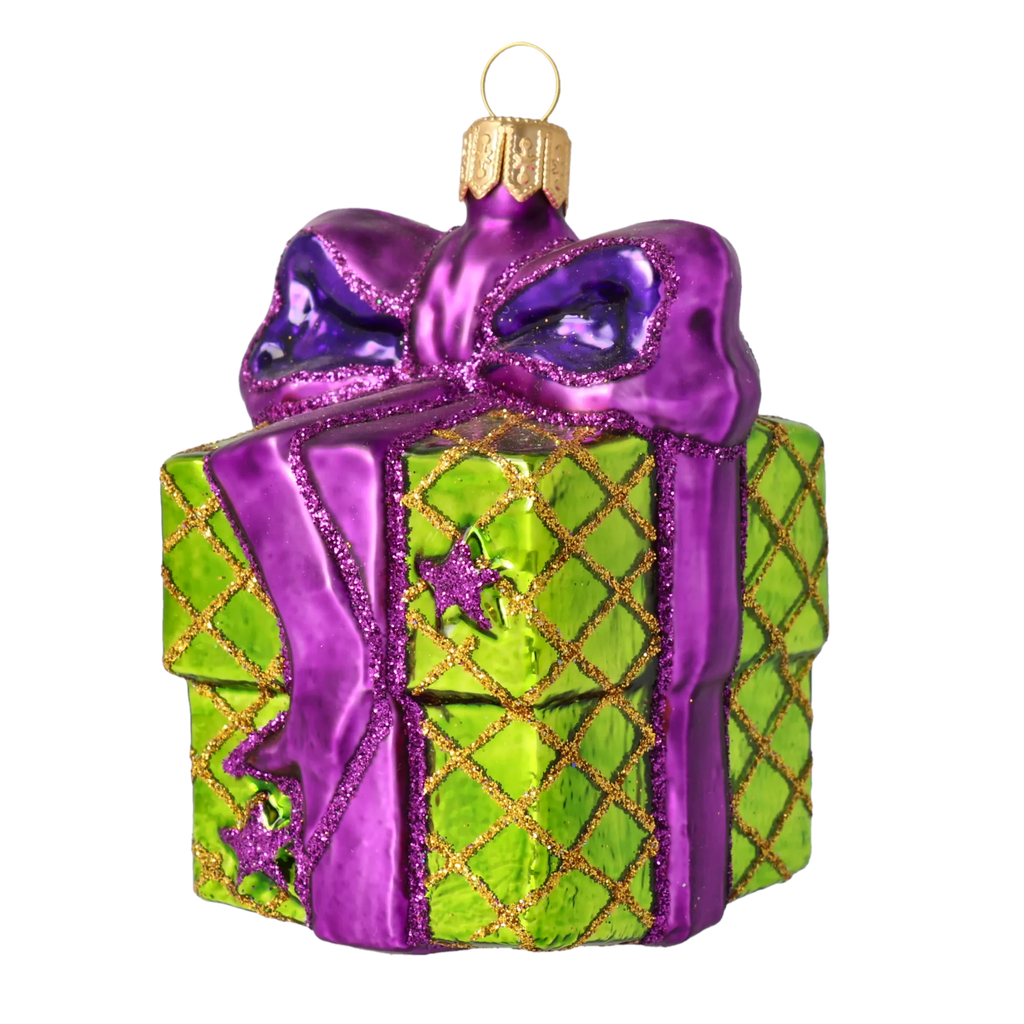 Sovereign Offering | Hand-Painted Glass Ornament | Blubom 2020-313