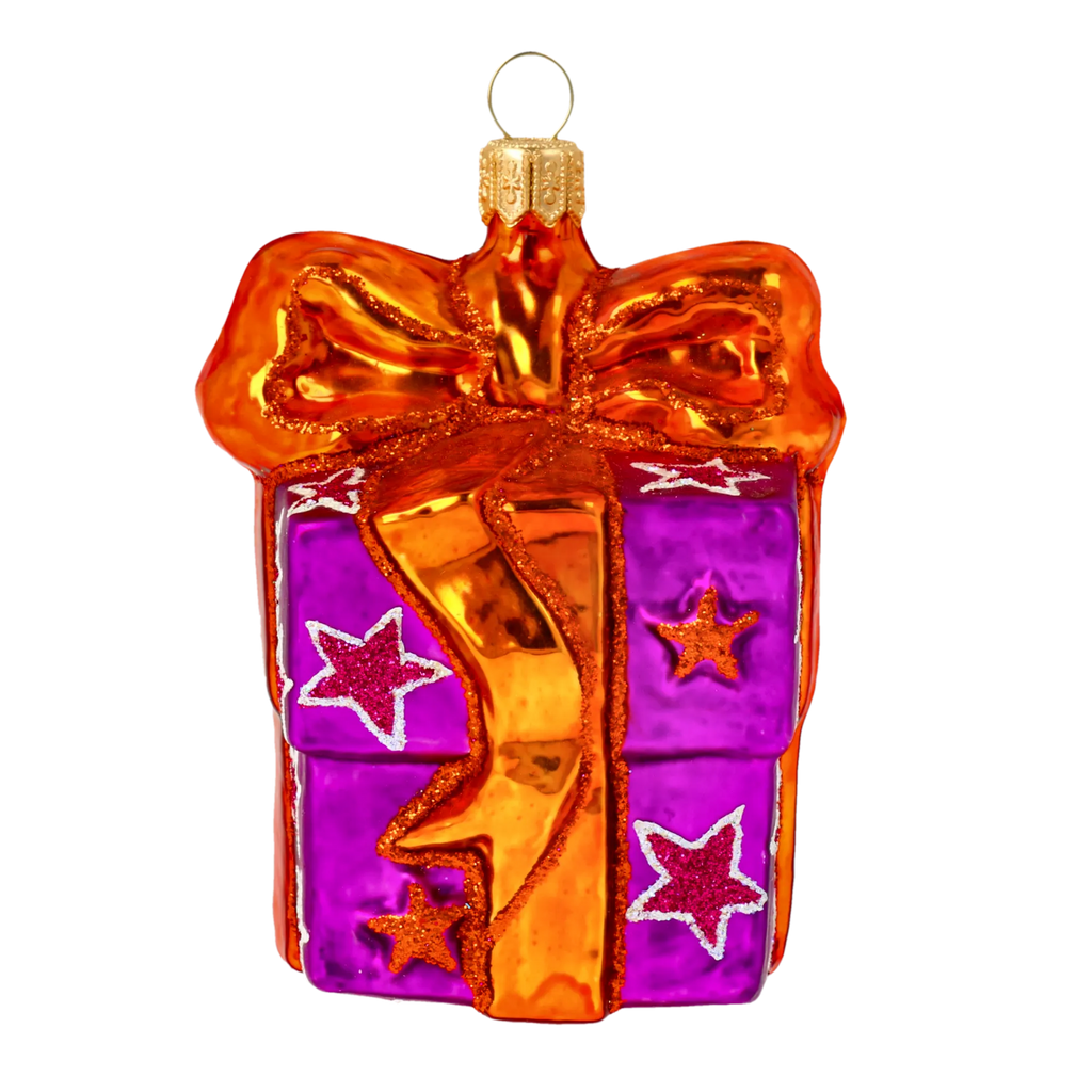 Stellar Bounty | Hand-Painted Glass Ornament | Blubom 2020-314