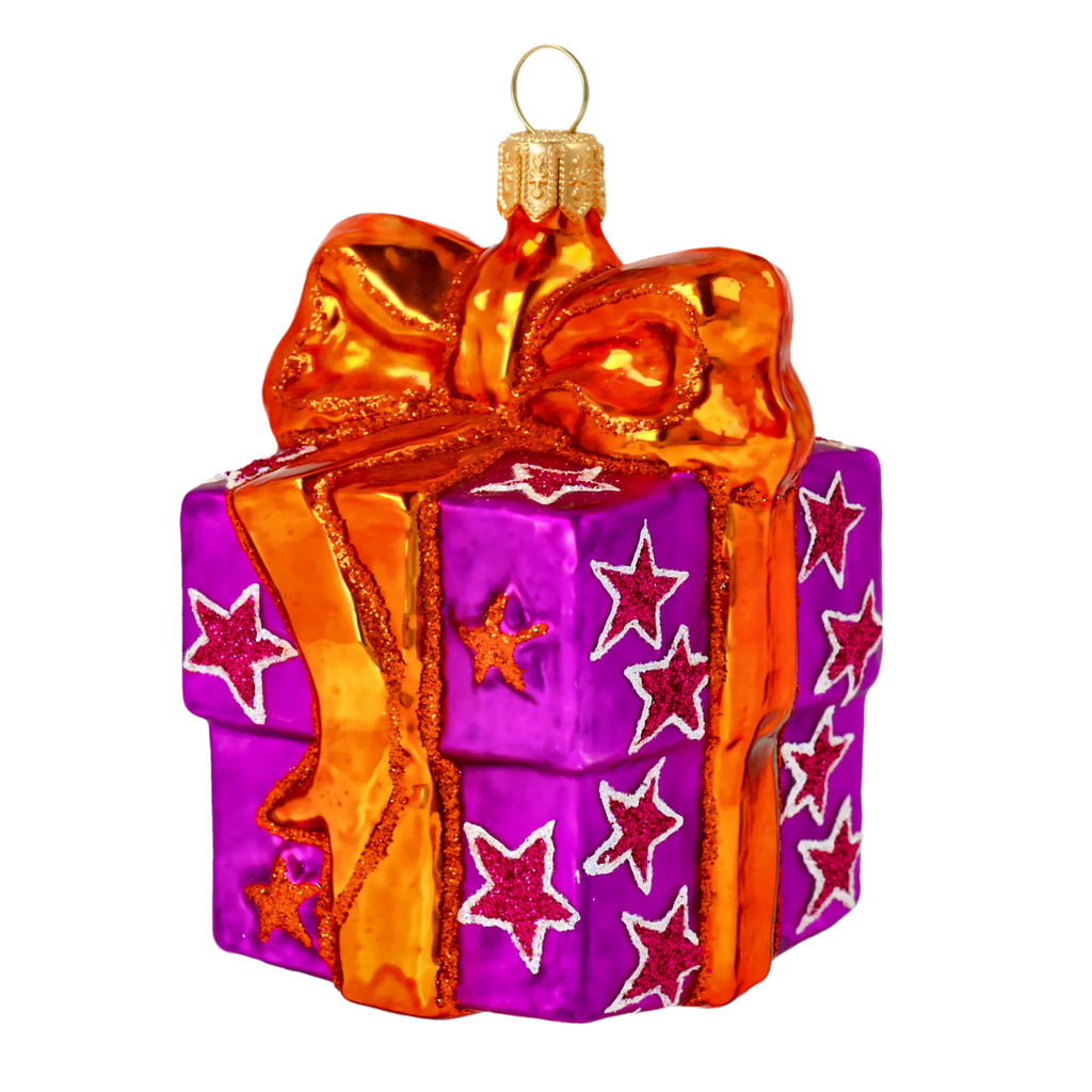 Stellar Bounty | Hand-Painted Glass Ornament | Blubom 2020-314