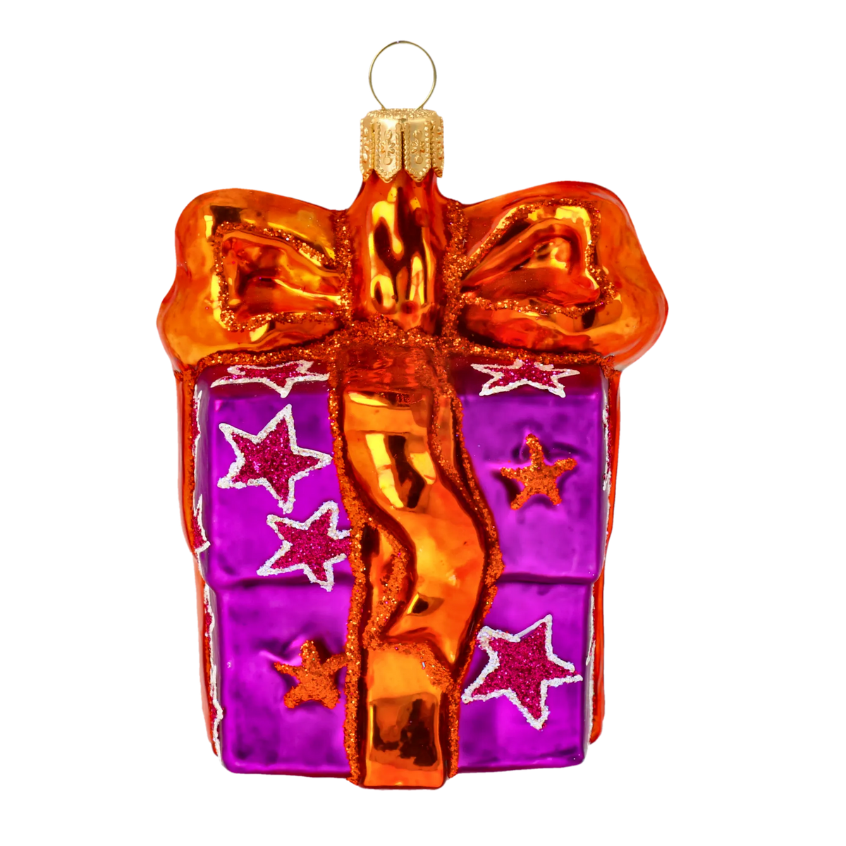 Stellar Bounty | Hand-Painted Glass Ornament | Blubom 2020-314