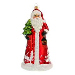 Old-World Santa in Scarlet
