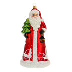 Benevolent Village Guardian | Hand-Painted Glass Ornament | Blubom 2020-325