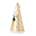 Load image into Gallery viewer, Starlit Ivory Santa Claus Premium christmas glass ornament 2020-334
