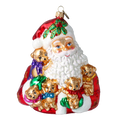Benevolent Cub Guardian | Hand-Painted Glass Ornament | Blubom 2020-347
