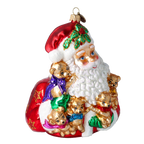 Benevolent Cub Guardian | Hand-Painted Glass Ornament | Blubom 2020-347