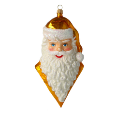 Santa's Portrait in Gold
