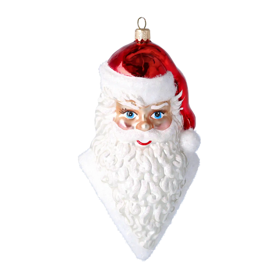 Popiersie Mikołaja Szklana Ozdoba