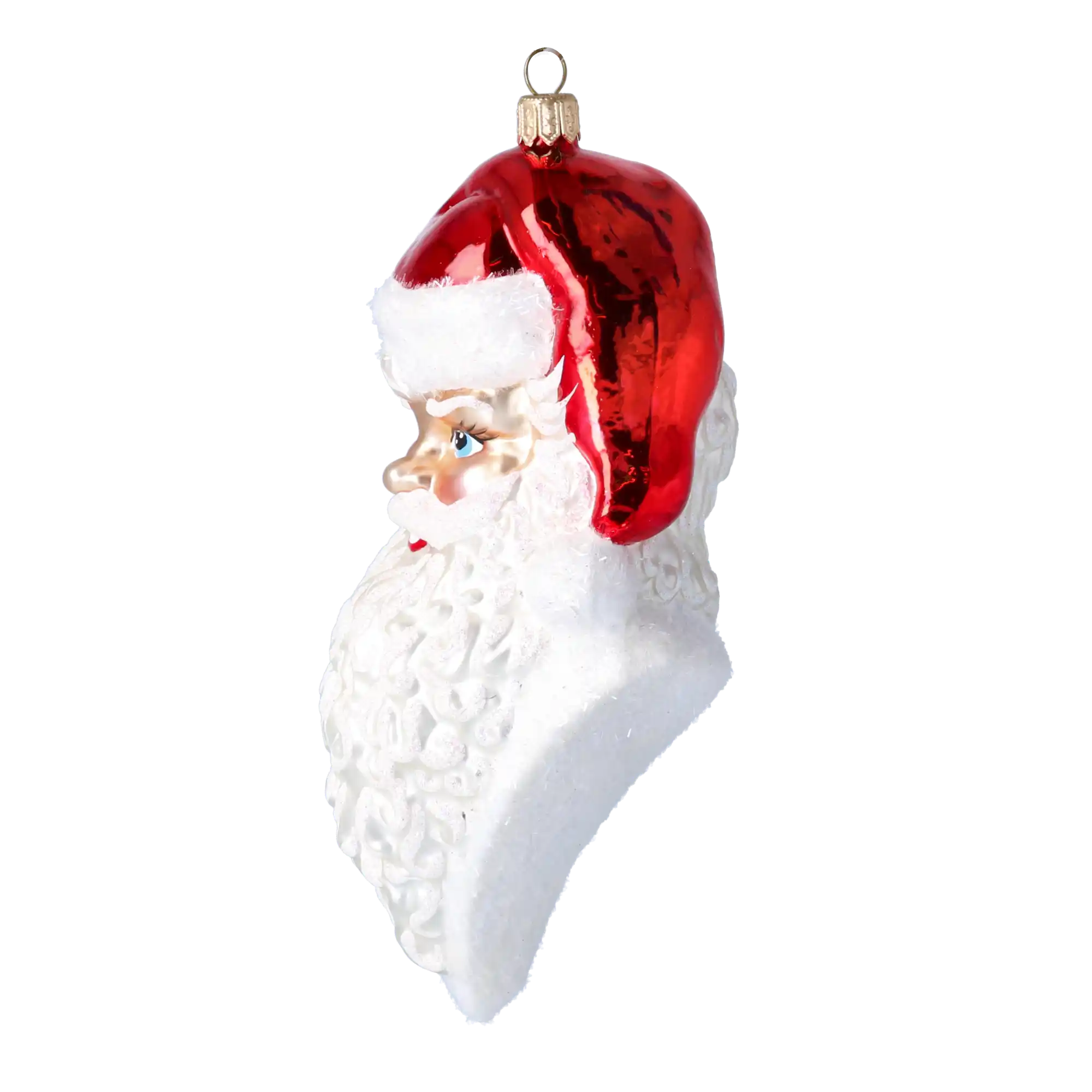 Popiersie Mikołaja Szklana Ozdoba