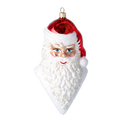 Benevolent Northern Patriarch | Hand-Painted Glass Ornament | Blubom 2020-356