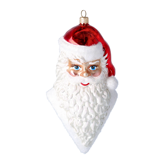 Crimson Frost Saint Nicholas Premium christmas glass ornament 2020-356