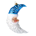 Nocturnal Voyager | Hand-Painted Glass Ornament | Blubom 2020-362