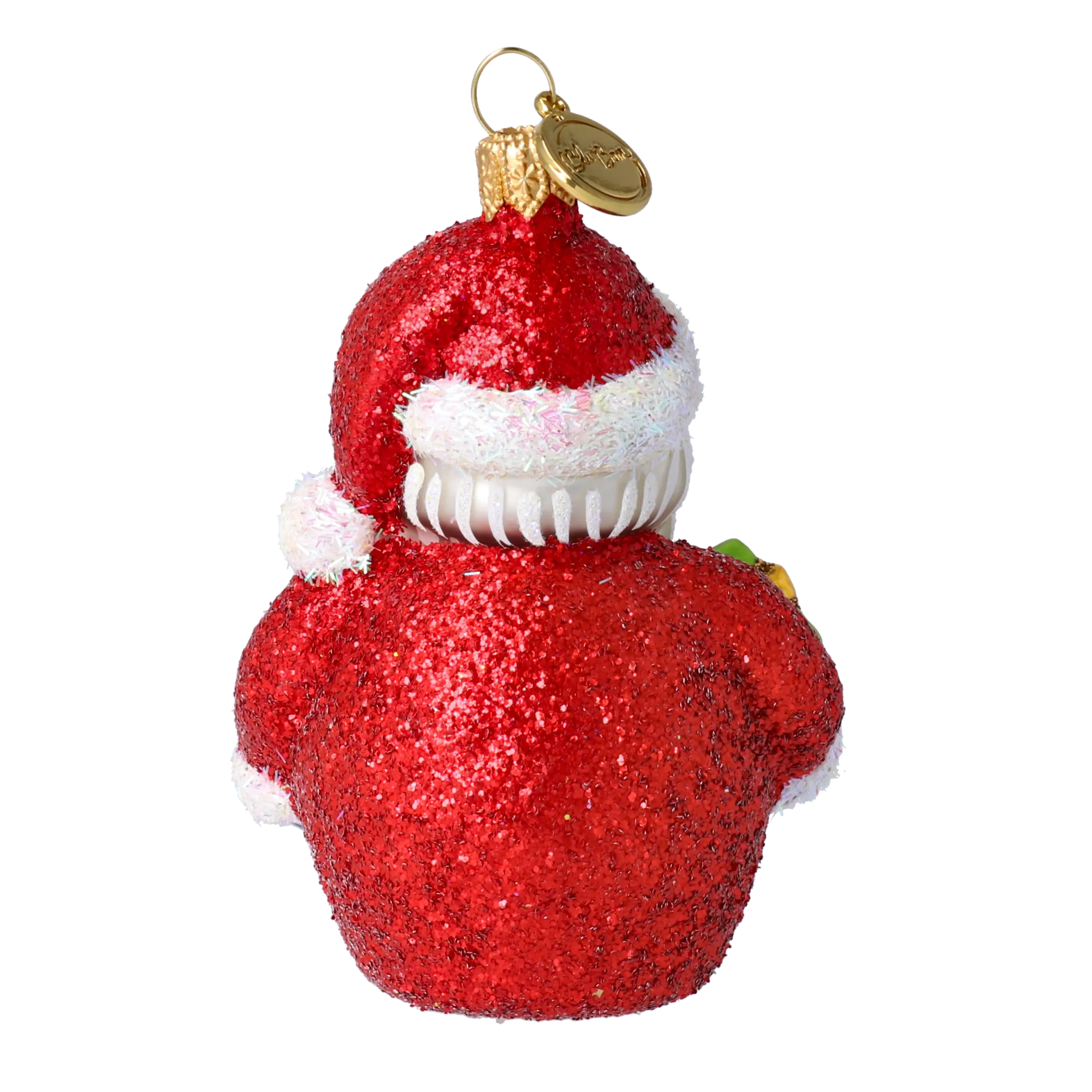 Crimson Glimmer St. Nicholas Premium christmas glass ornament 2020-366