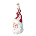 Load image into Gallery viewer, Crimson Twist St. Nicholas Premium christmas glass ornament 2020-374
