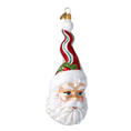Load image into Gallery viewer, Crimson Twist St. Nicholas Premium christmas glass ornament 2020-374
