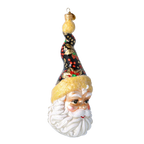 Midnight Berry Wanderer | Hand-Painted Glass Ornament | Blubom 2020-375