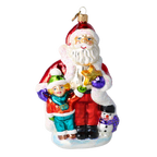 Benevolent Star Patron | Hand-Painted Glass Ornament | Blubom 2020-386