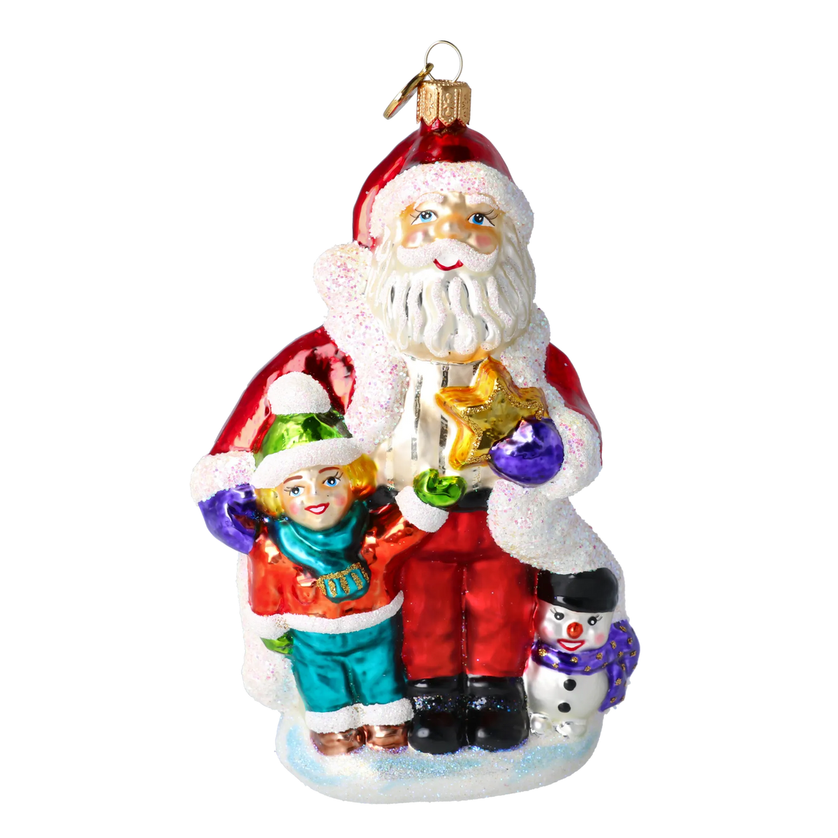Benevolent Star Patron | Hand-Painted Glass Ornament | Blubom 2020-386