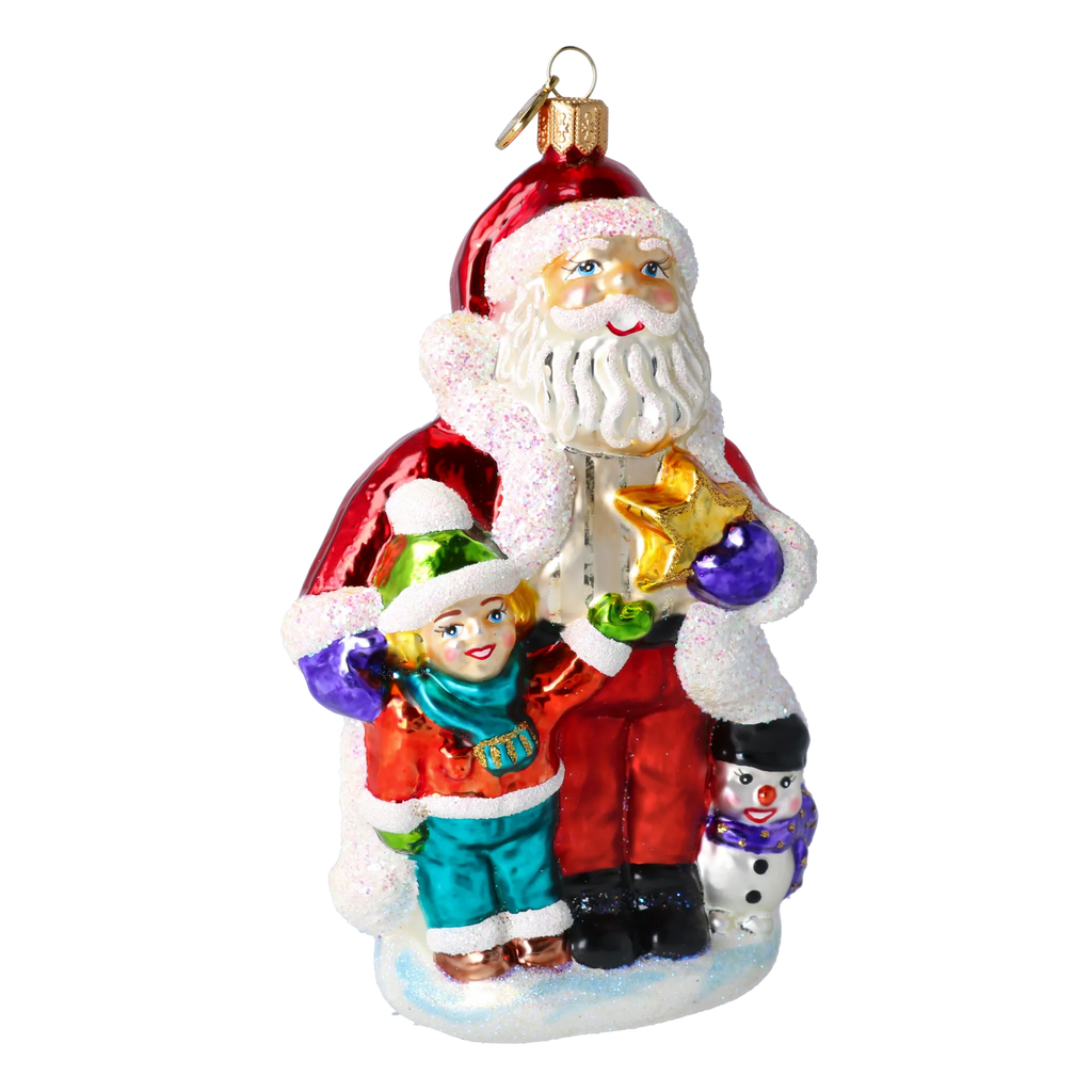 Benevolent Star Patron | Hand-Painted Glass Ornament | Blubom 2020-386