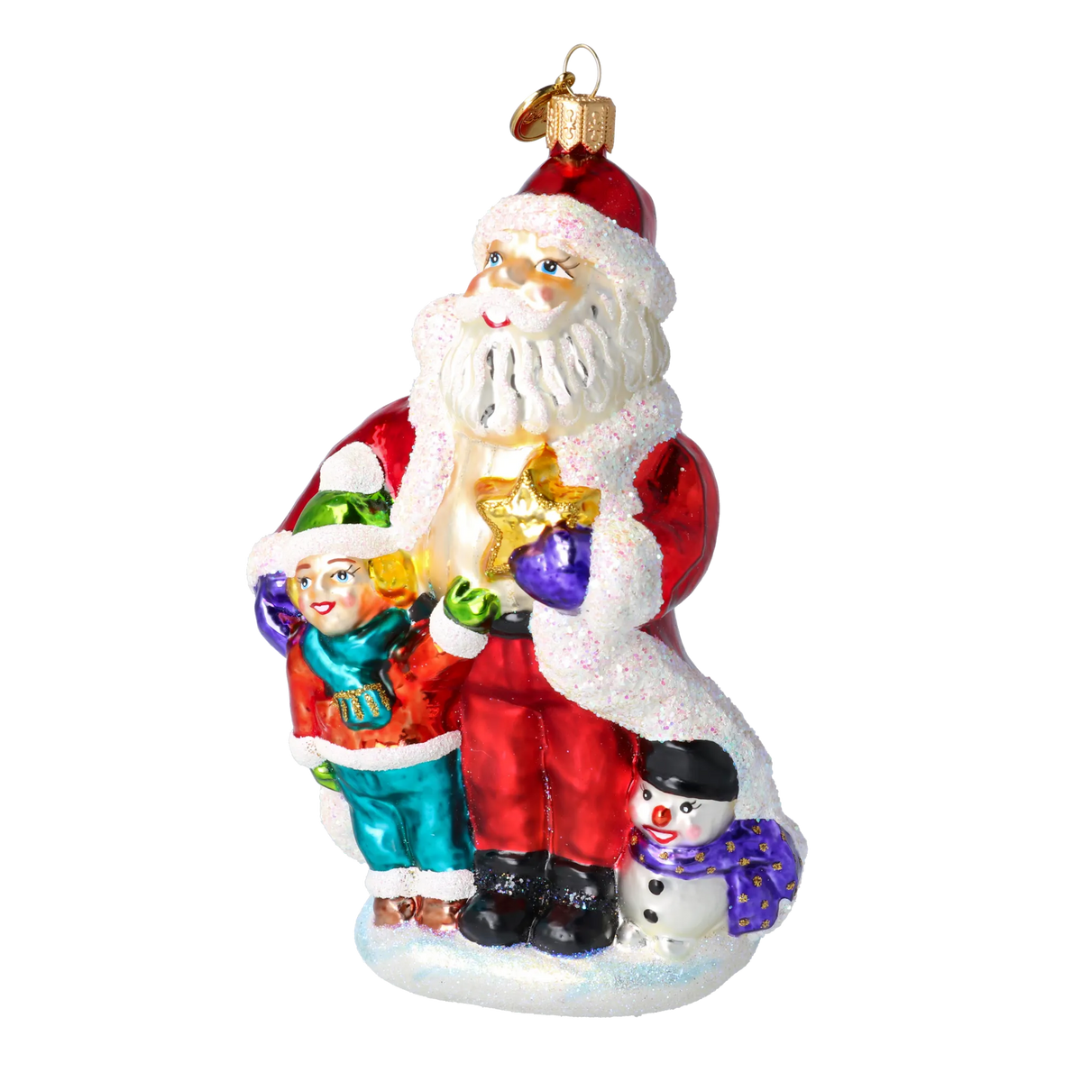 Benevolent Star Patron | Hand-Painted Glass Ornament | Blubom 2020-386