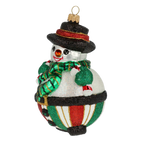 Benevolent Frost Courtier | Hand-Painted Glass Ornament | Blubom 2020-392