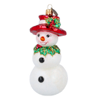 Jovial Holly Squire | Hand-Painted Glass Ornament | Blubom 2020-396
