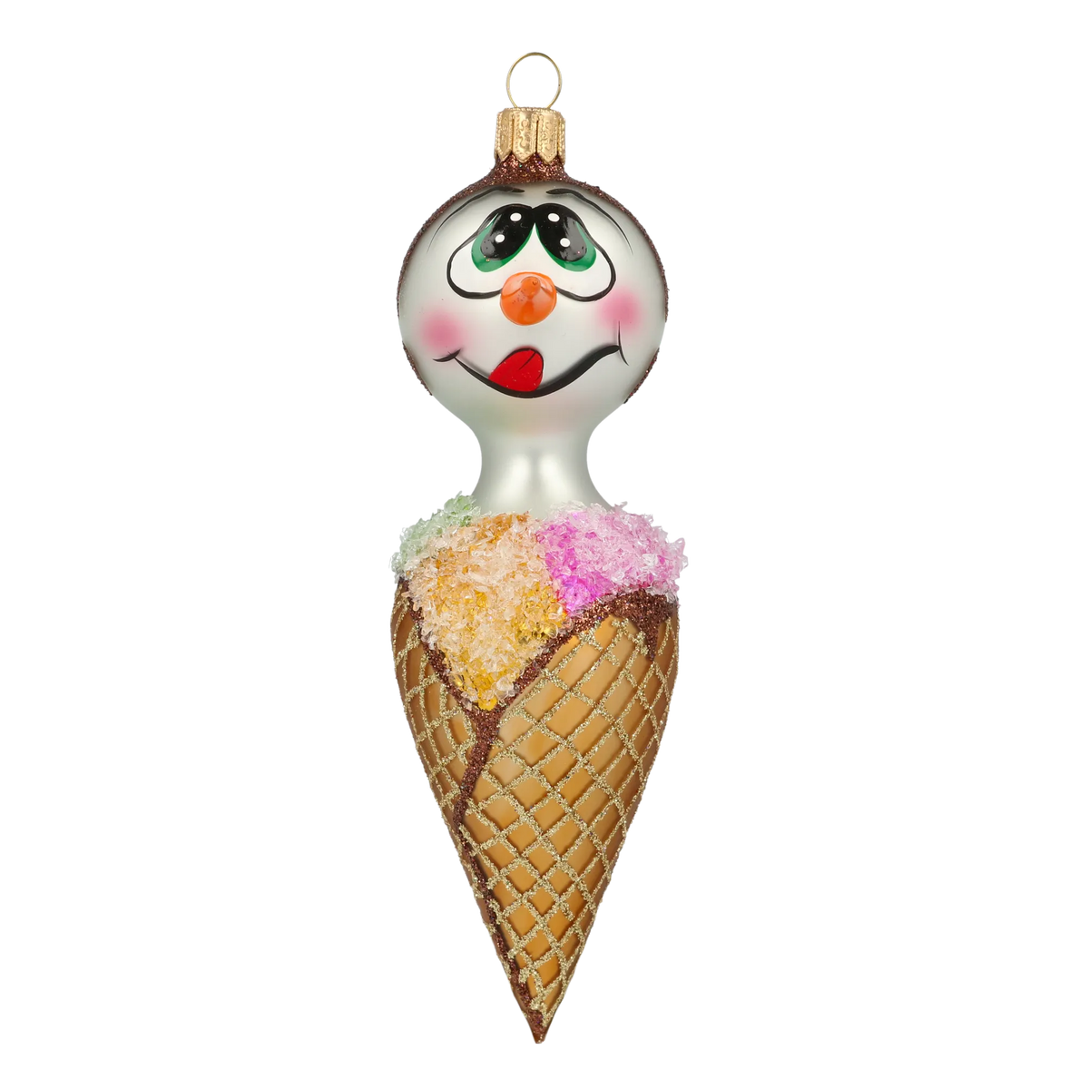 Ravenous Sugar Scoop | Hand-Painted Glass Ornament | Blubom 2020-404