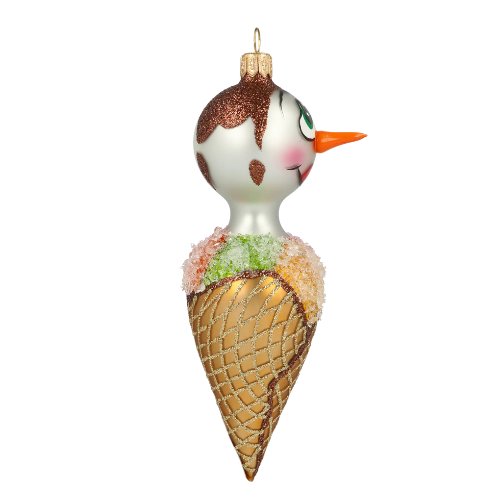 Ravenous Sugar Scoop | Hand-Painted Glass Ornament | Blubom 2020-404