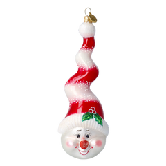 Crimson Snowman Swirl