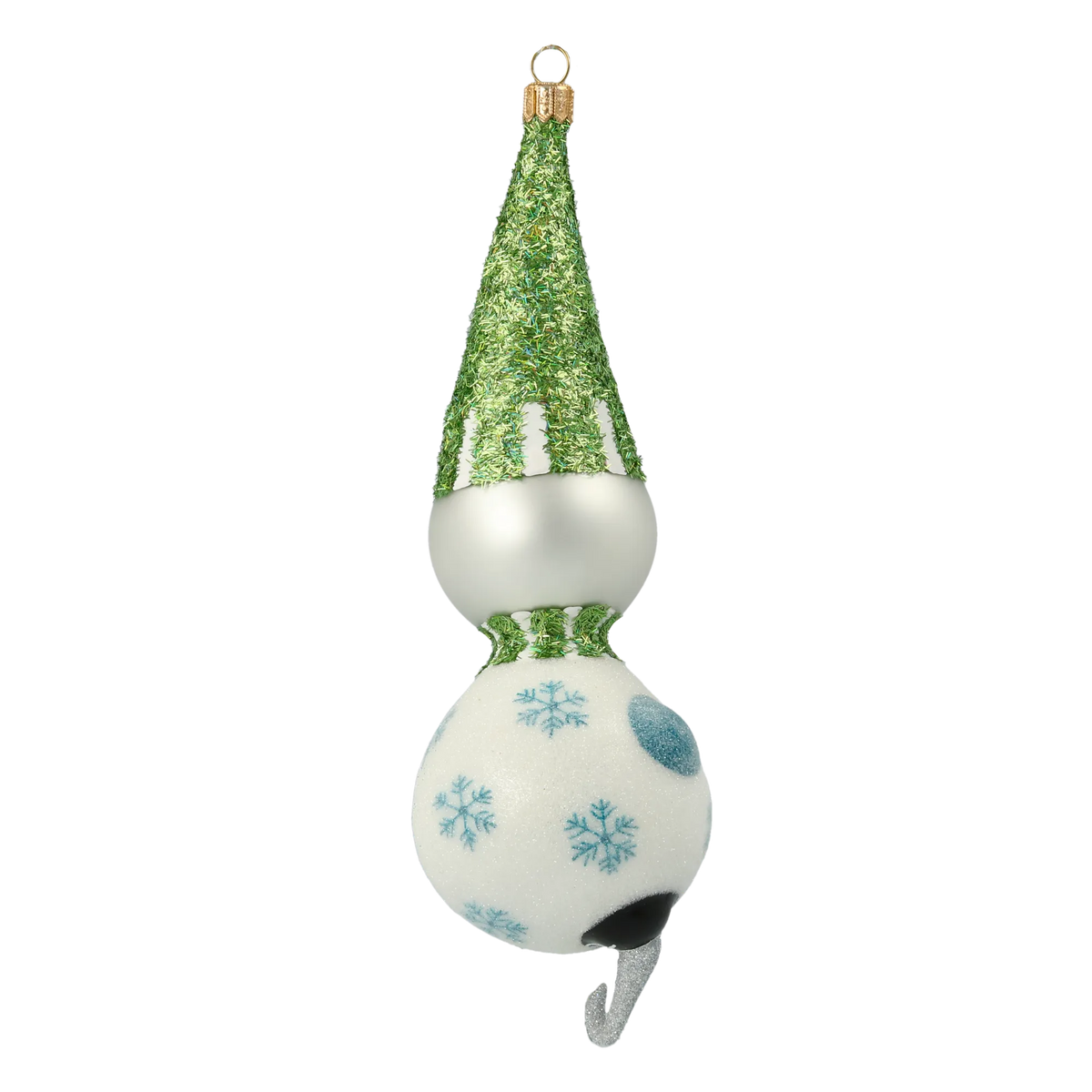 Mirthful Frost Voyager | Hand-Painted Glass Ornament | Blubom 2020-411