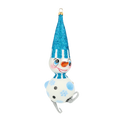 Mirthful Frost Glider | Hand-Painted Glass Ornament | Blubom 2020-412