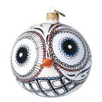 Vigilant Sentinel | Hand-Painted Glass Ornament | Blubom 2020-414