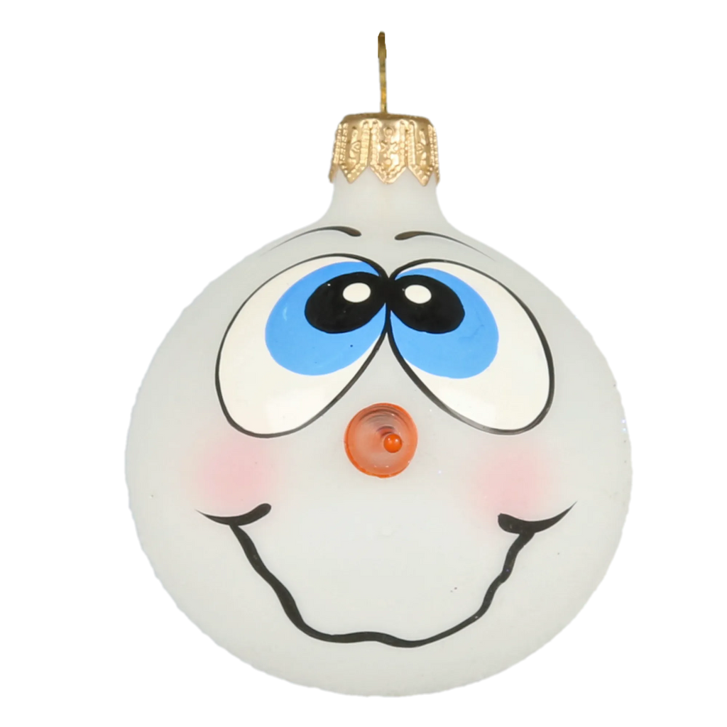Innocent Frost Wanderer | Hand-Painted Glass Ornament | Blubom 2020-435