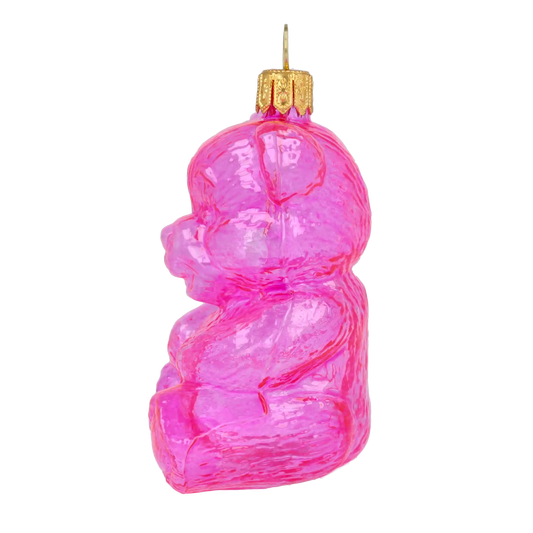 Miś Żelek Szklana Ozdoba