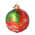 Załaduj obraz do przeglądarki galerii, Frosted Crimson Apple Premium christmas glass ornament 2020-457
