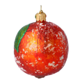 Załaduj obraz do przeglądarki galerii, Frosted Crimson Apple Premium christmas glass ornament 2020-457

