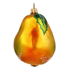 Sun Drenched Nectar | Hand-Painted Glass Ornament | Blubom 2020-458