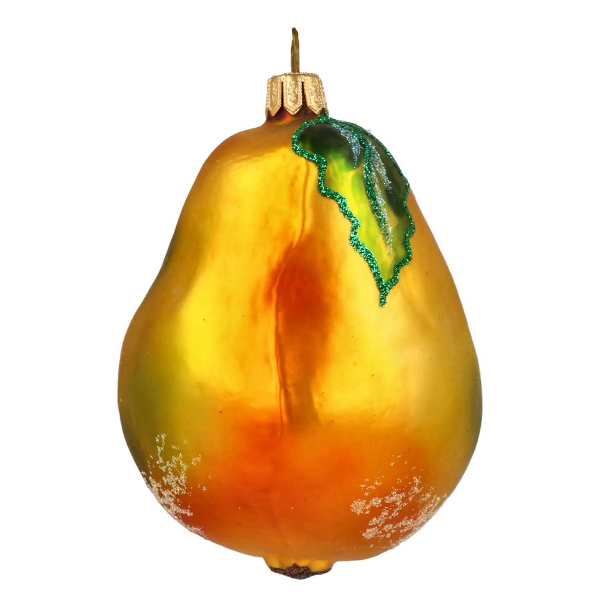 Sun Drenched Nectar | Hand-Painted Glass Ornament | Blubom 2020-458