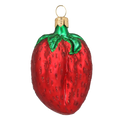 Ripened Berry Heart | Hand-Painted Glass Ornament | Blubom 2020-460