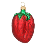 Ripened Berry Heart | Hand-Painted Glass Ornament | Blubom 2020-460
