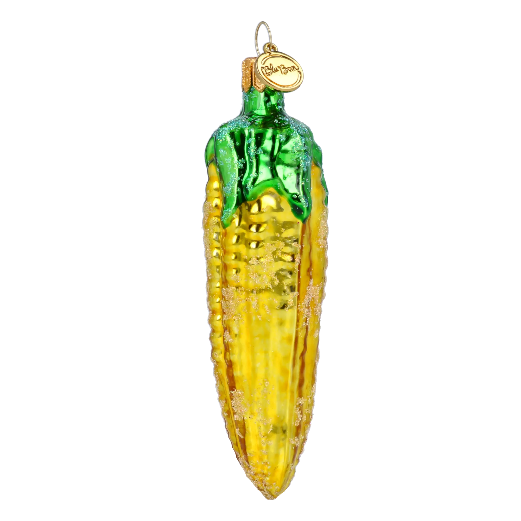 Golden Harvest Corn Premium christmas glass ornament 2020-462