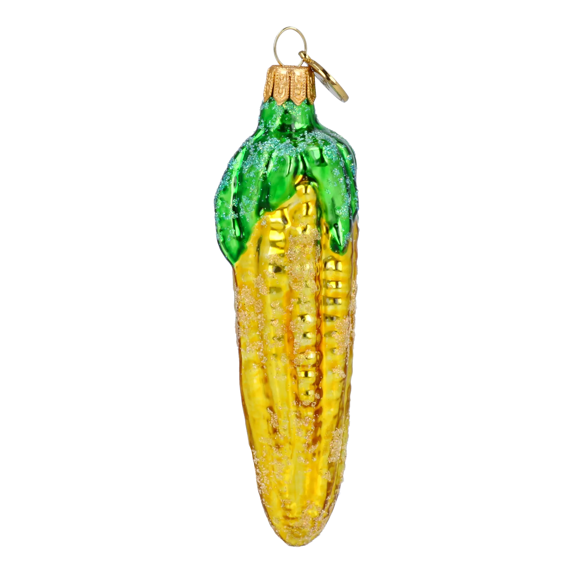 Golden Harvest Corn Premium christmas glass ornament 2020-462