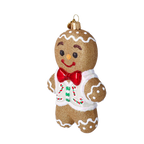 Dapper Clove Gentleman | Hand-Painted Glass Ornament | Blubom 2020-465