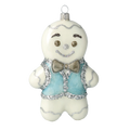 Polished Alpine Squire | Hand-Painted Glass Ornament | Blubom 2020-466
