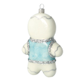 Load image into Gallery viewer, Azure Gingerbread Gentleman Premium christmas glass ornament 2020-466
