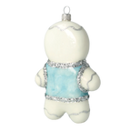 Polished Alpine Squire | Hand-Painted Glass Ornament | Blubom 2020-466