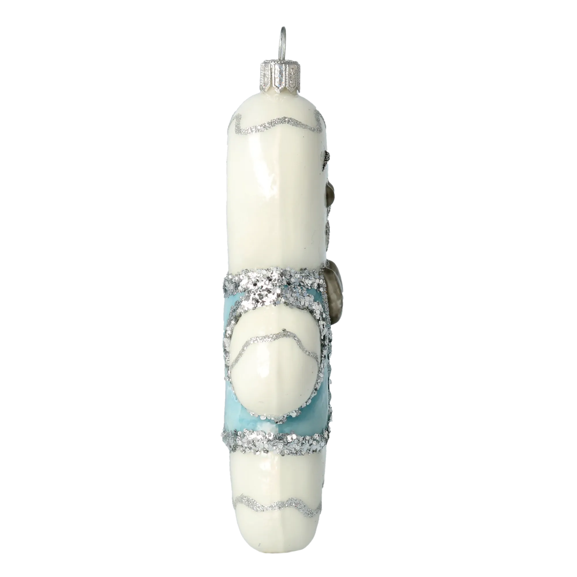 Polished Alpine Squire | Hand-Painted Glass Ornament | Blubom 2020-466